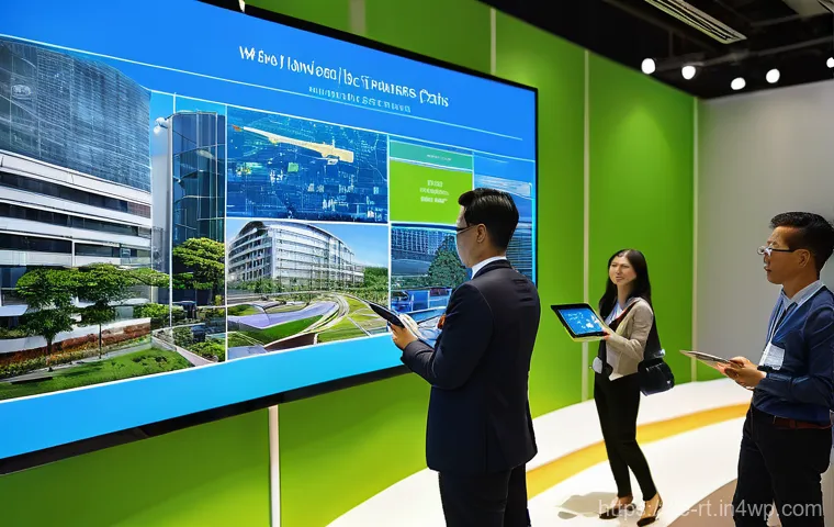 스마트시티 디자인을 위한 국제 협력 사례 - **International Collaboration for Smart Cities:**
"A vibrant image of an international forum whe...