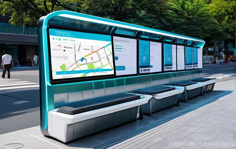스마트시티 디자인을 위한 국제 협력 사례 - **Green & Sustainable Smart City Infrastructure:**
    "An idyllic, futuristic urban landscape showc...