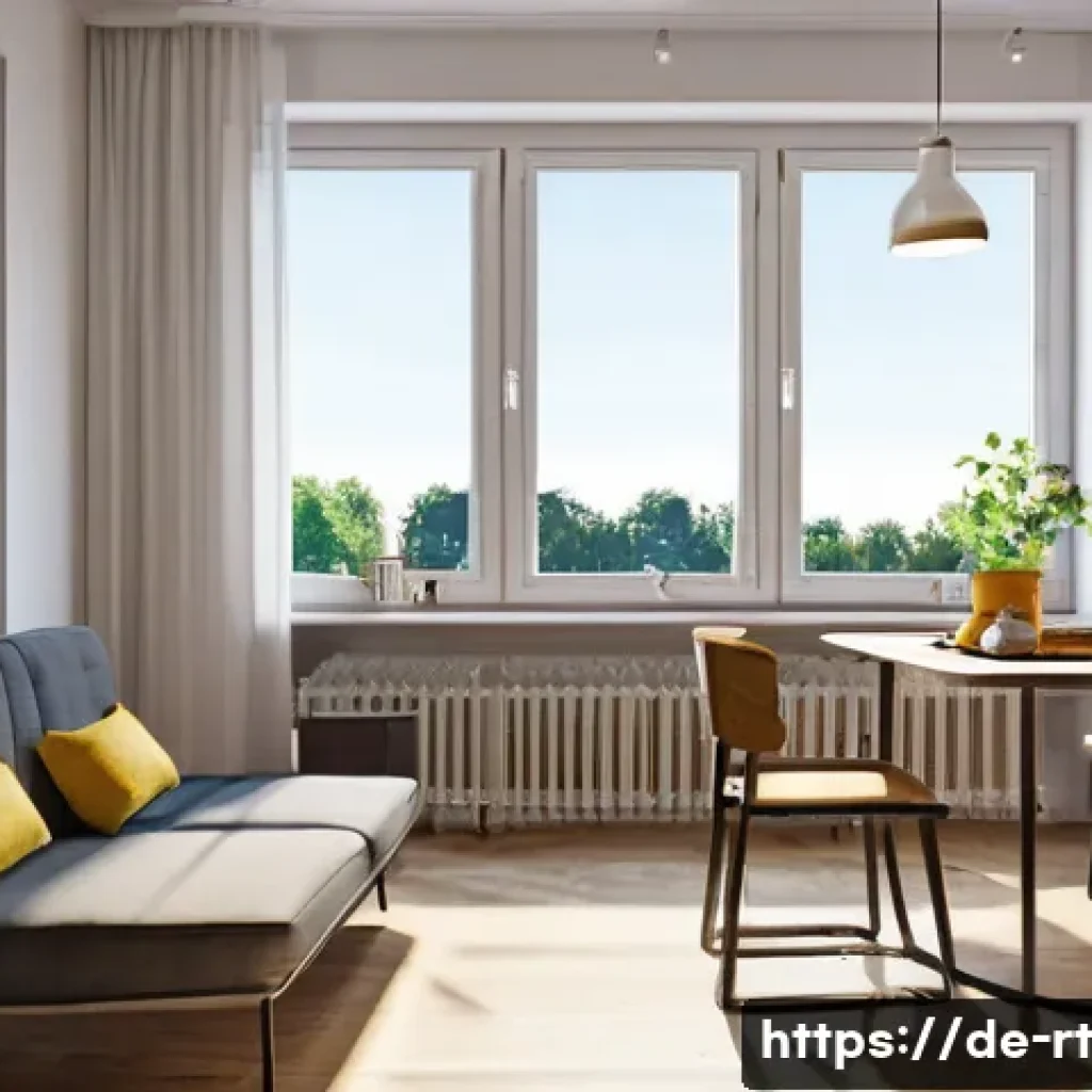 스마트시티 디자인에서의 주거 공간 혁신 - **Prompt 1: "Effortless Morning in a Smart German Apartment"**